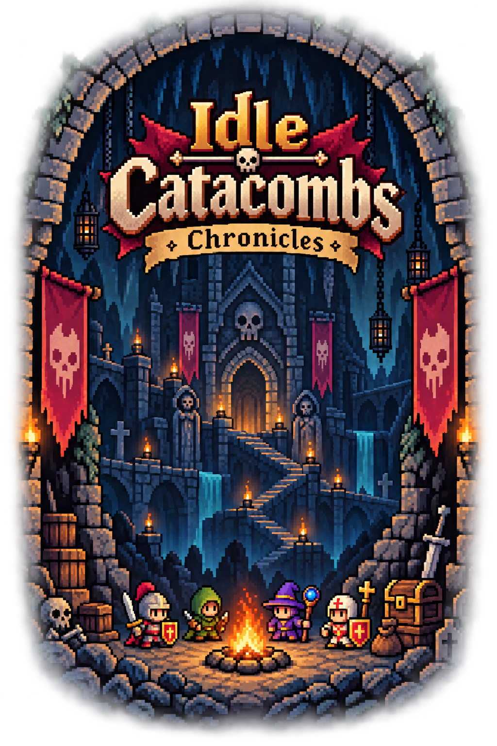 Idle Catacombs: Chronicles title artwork